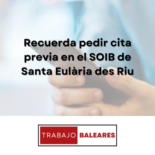 Cita previa SOIB Santa Eulària