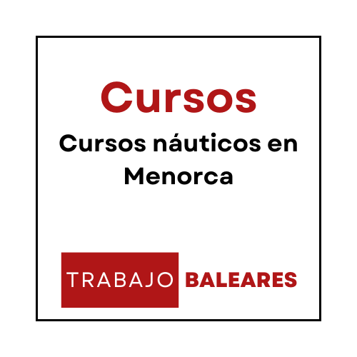 Cursos náuticos en Menorca
