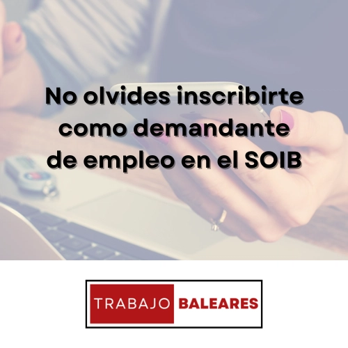 Demanda de empleo SOIB Felanitx