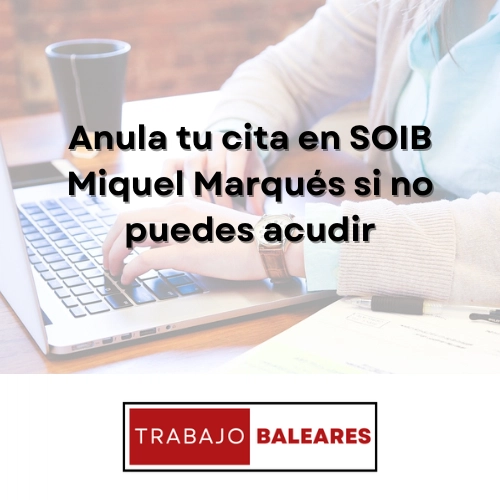 Anular cita previa SOIB Miquel Marqués