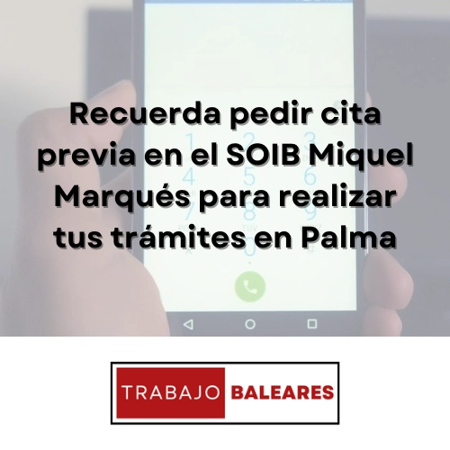Cita previa SOIB Miquel Marqués